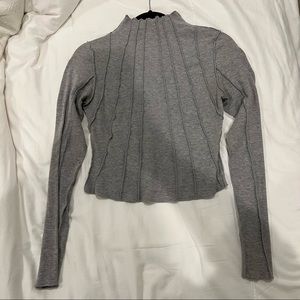 GREY LONG SLEEVE SHIRT